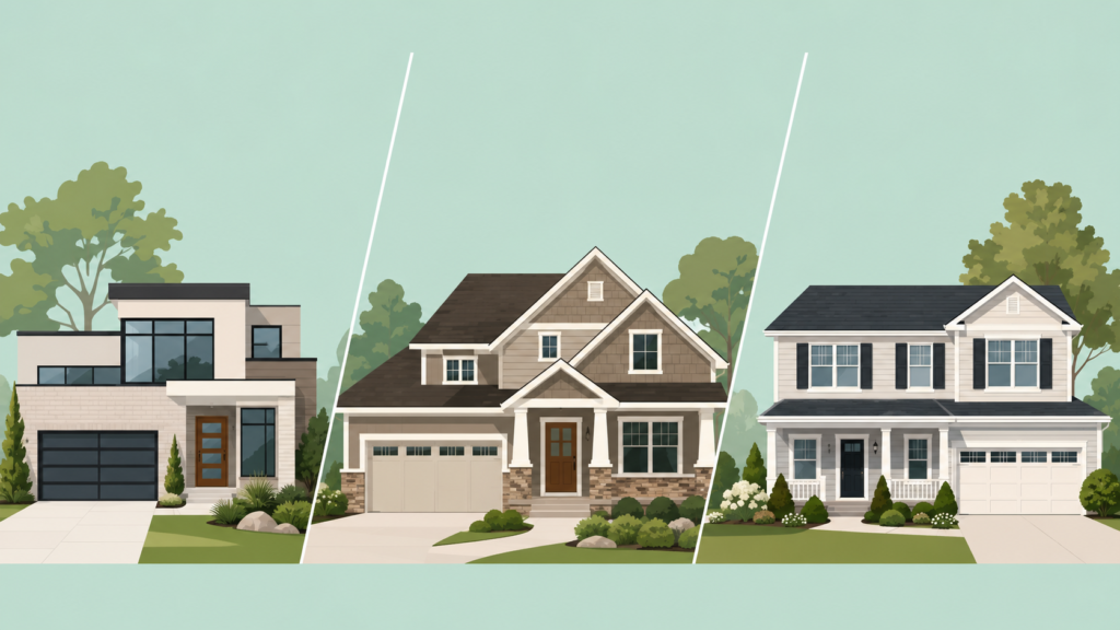 Custom Homes vs. Semi-Custom vs. Production Builds